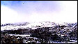 Paisaje nevado, vista del galpn.