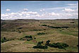 Una vista del valle en primavera.