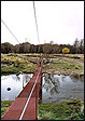 Vista del Puente peatonal sobre el Ro Grande.