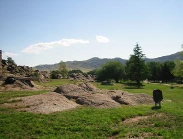 un rincn del parque