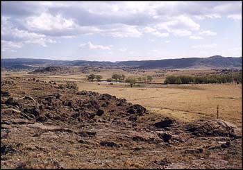 Vista en invierno, ao 1998.